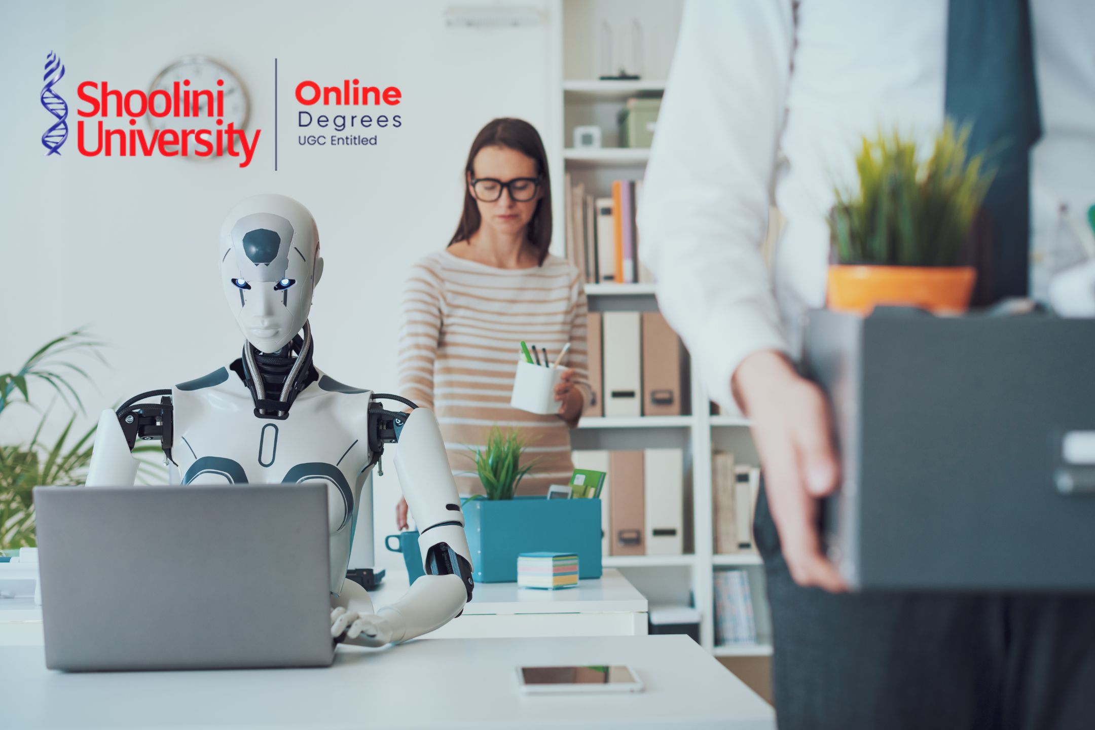 Featured image highlighting the importance of AI in education with students and teachers using smart technologies, personalized learning tools, and AI-powered systems in a modern, interactive classroom setting.