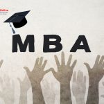 Illustration representing the value of an MBA degree online in 2025, showing diverse professionals learning remotely, engaging with virtual tools, and advancing their careers through flexible, accredited online programs.