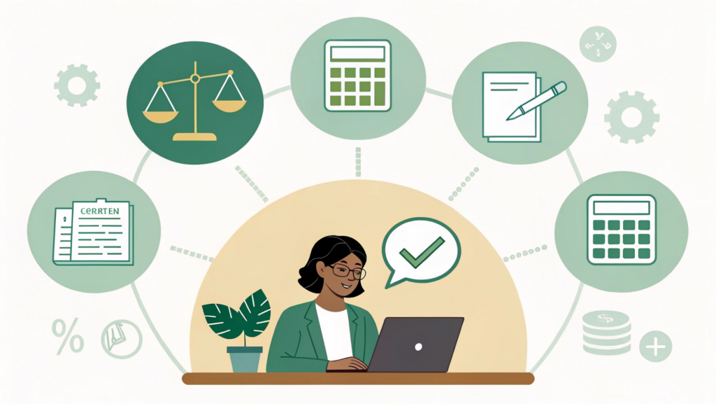 First year subject breakdown for BBA showing core topics like management, communication, accounting, economics, mathematics, computer applications, and ethics – How Many Subjects in BBA Course.