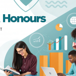 Featured image showing students studying business management and specialisation subjects representing BBA Honours, highlighting career growth and learning opportunities.