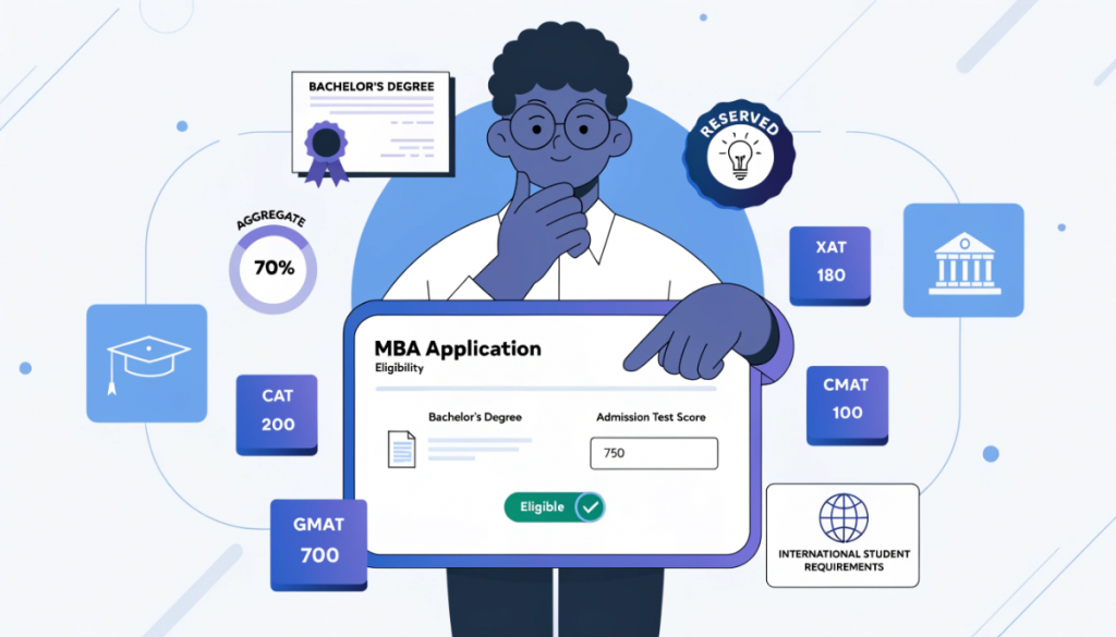 Full-time MBA versus online MBA showing campus learning, networking, flexible online study and work-study balance.
