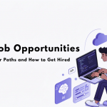 Featured illustration showing a software professional with technology visuals representing MCA career opportunities, salary growth and in-demand technical skills.